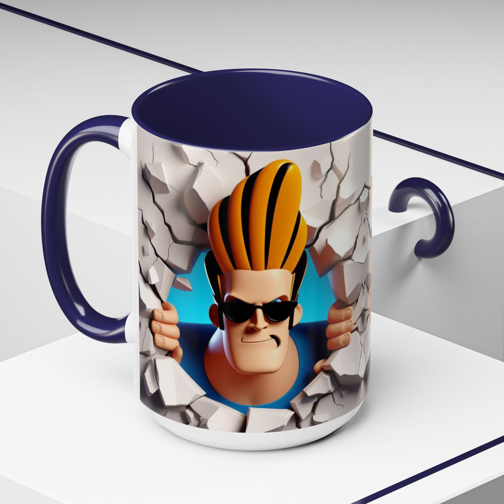 Johnny Bravo Breakthrough Coffee Mug (11oz & 15oz)