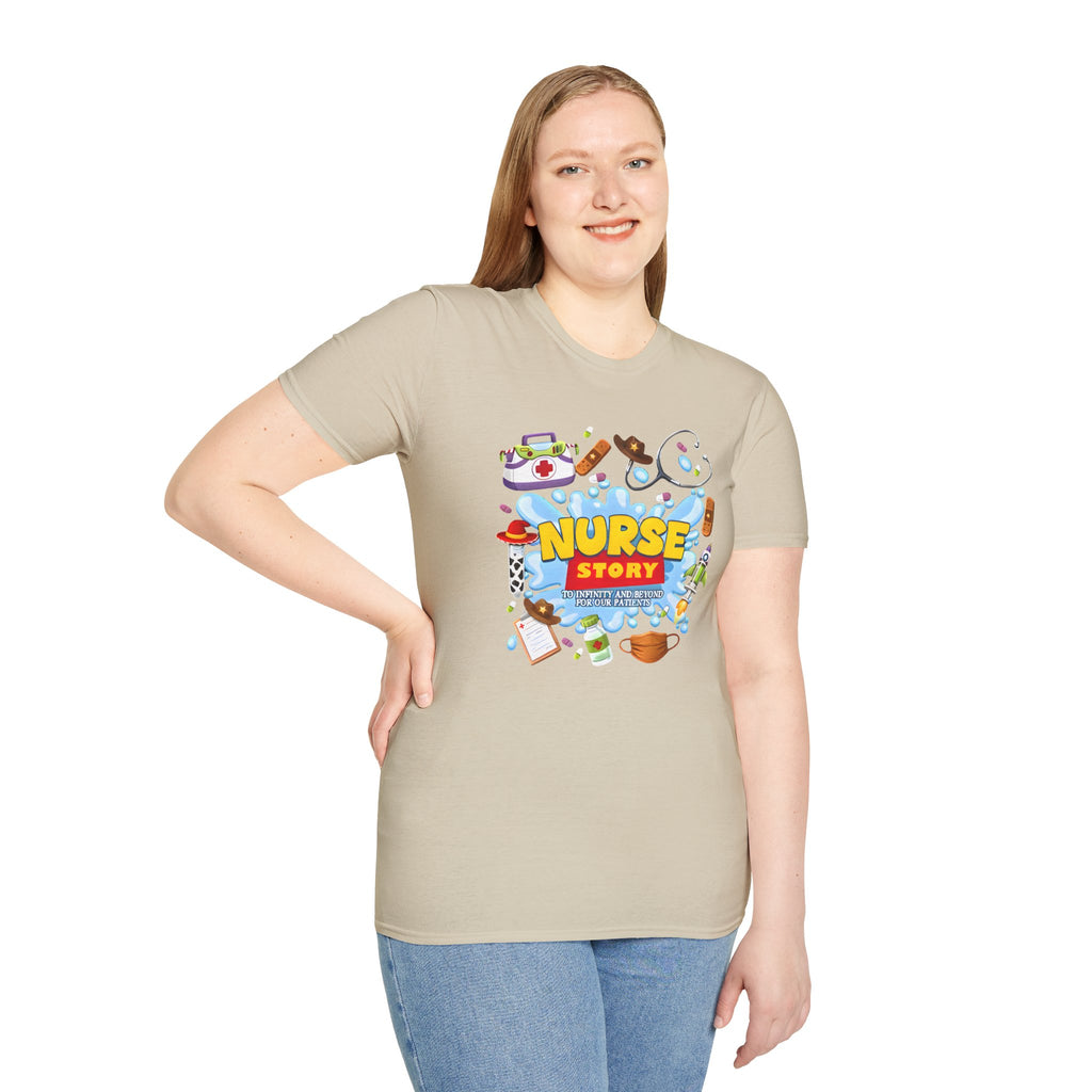 Nurse Story T-Shirt — Cute Colorful Nursing Gifts for Nurses & Nursing Students