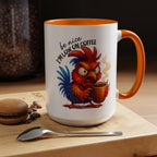 Angry Rooster 'Be Nice I'm Low on Coffee' Ceramic Coffee Mug (11/15oz)