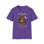 "Unapologetically Dope" Inspirational African American Nurse Tee — Black Afro Nurse T-Shirt