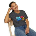 They Not Like Us T-Shirt — Bold Graffiti Statement Tee