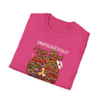 “Unapologetically Dope Black Nurse” Empowerment Tee —  Brown Afro Nurse T-Shirt