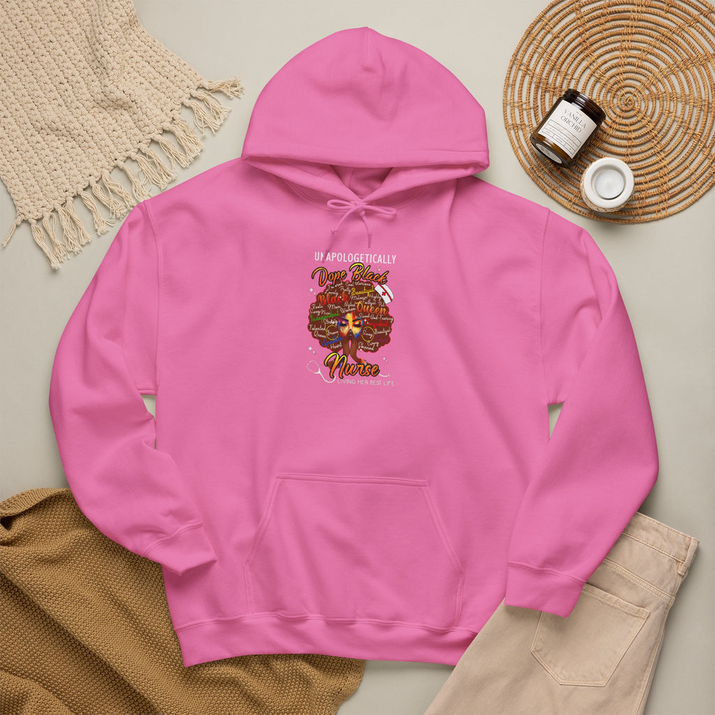 Unapologetically Dope Black Nurse Hoodie