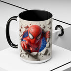 Spider-Man "Break Through" Accent Coffee Mug (11/15oz)