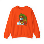 Nurse Hero Crewneck Sweatshirt — "Nurse: Queen of Care" Medical Tribute