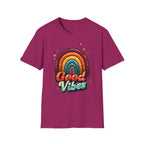 Good Vibes Retro Rainbow T-Shirt
