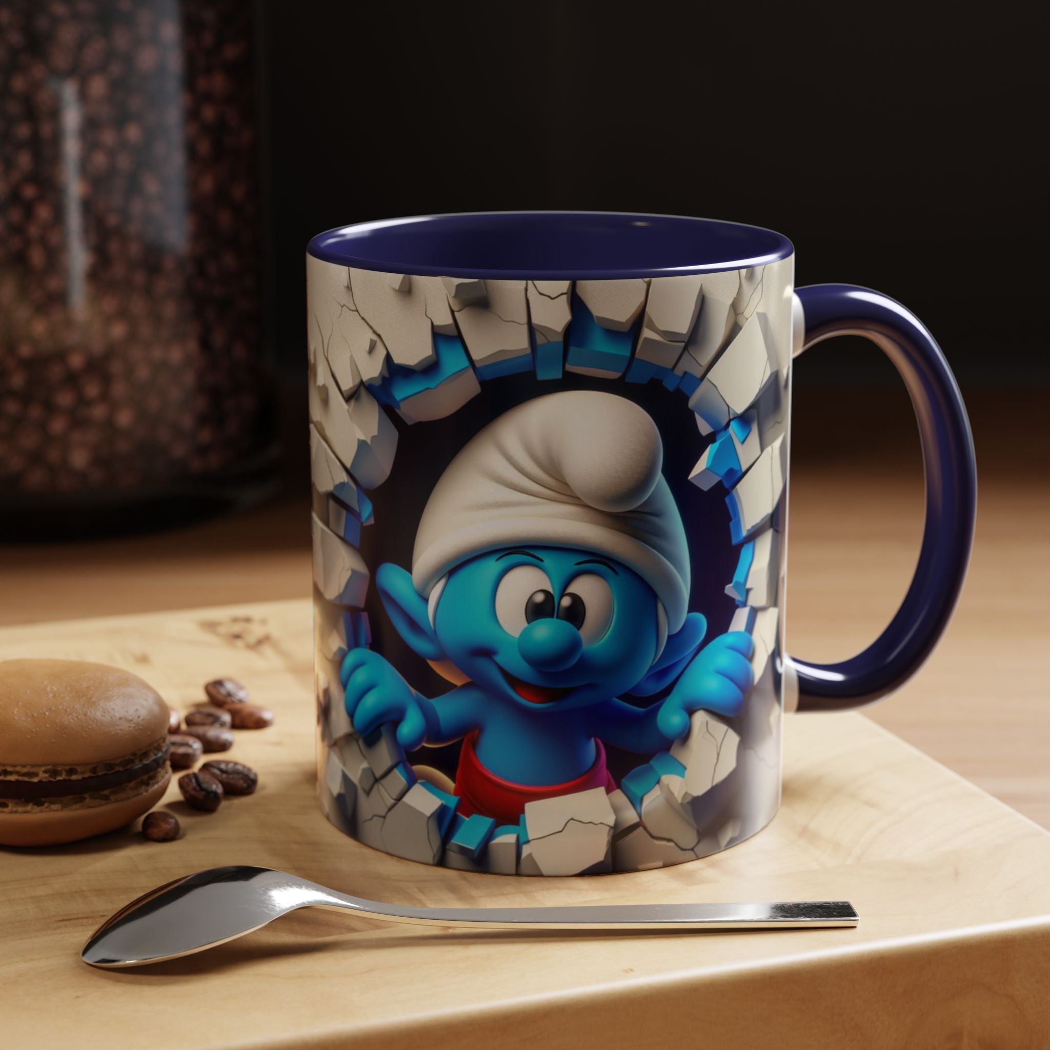 Smurf Breakthrough Coffee Mug — Ceramic 11/15oz