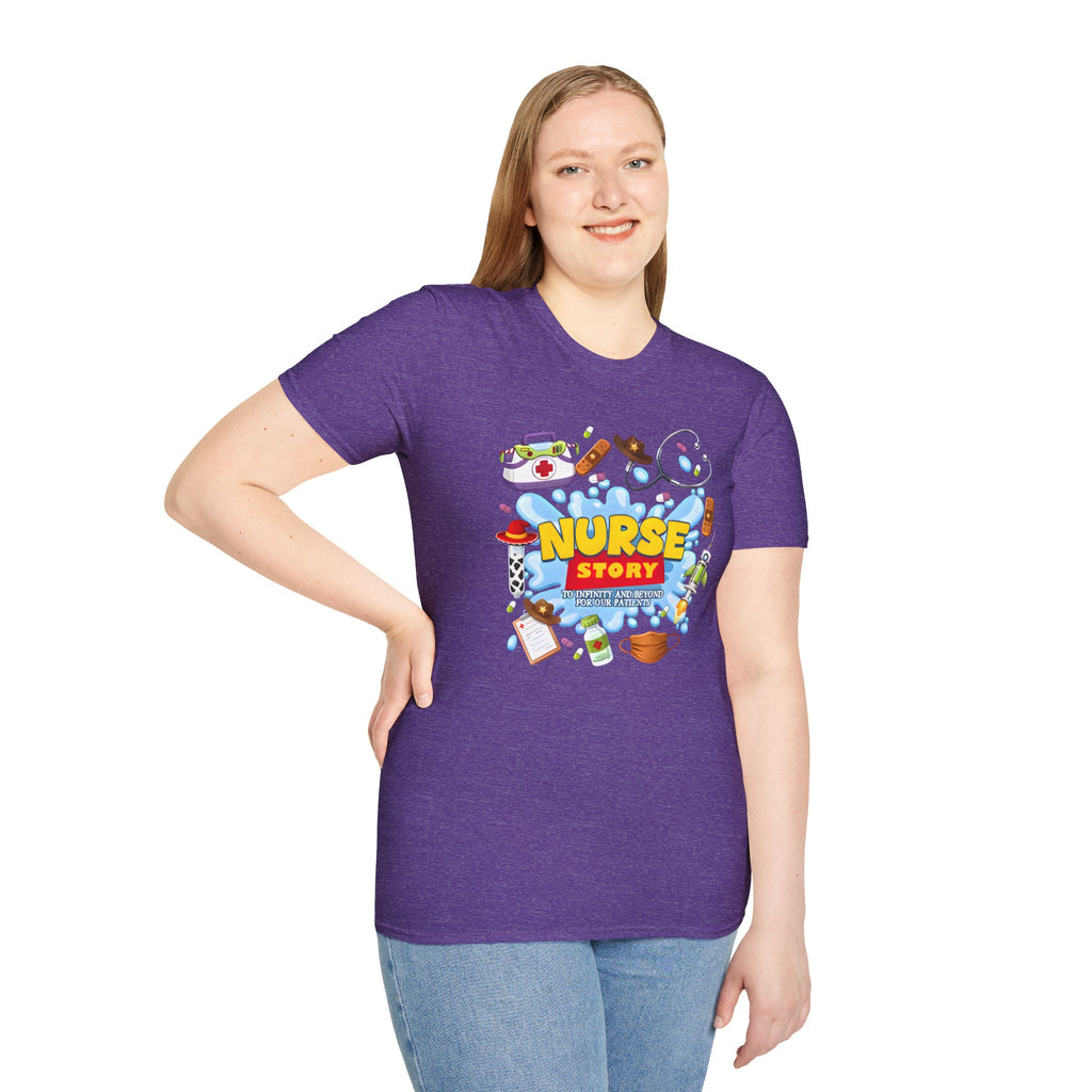Nurse Story T-Shirt — Cute Colorful Nursing Gifts for Nurses & Nursing Students
