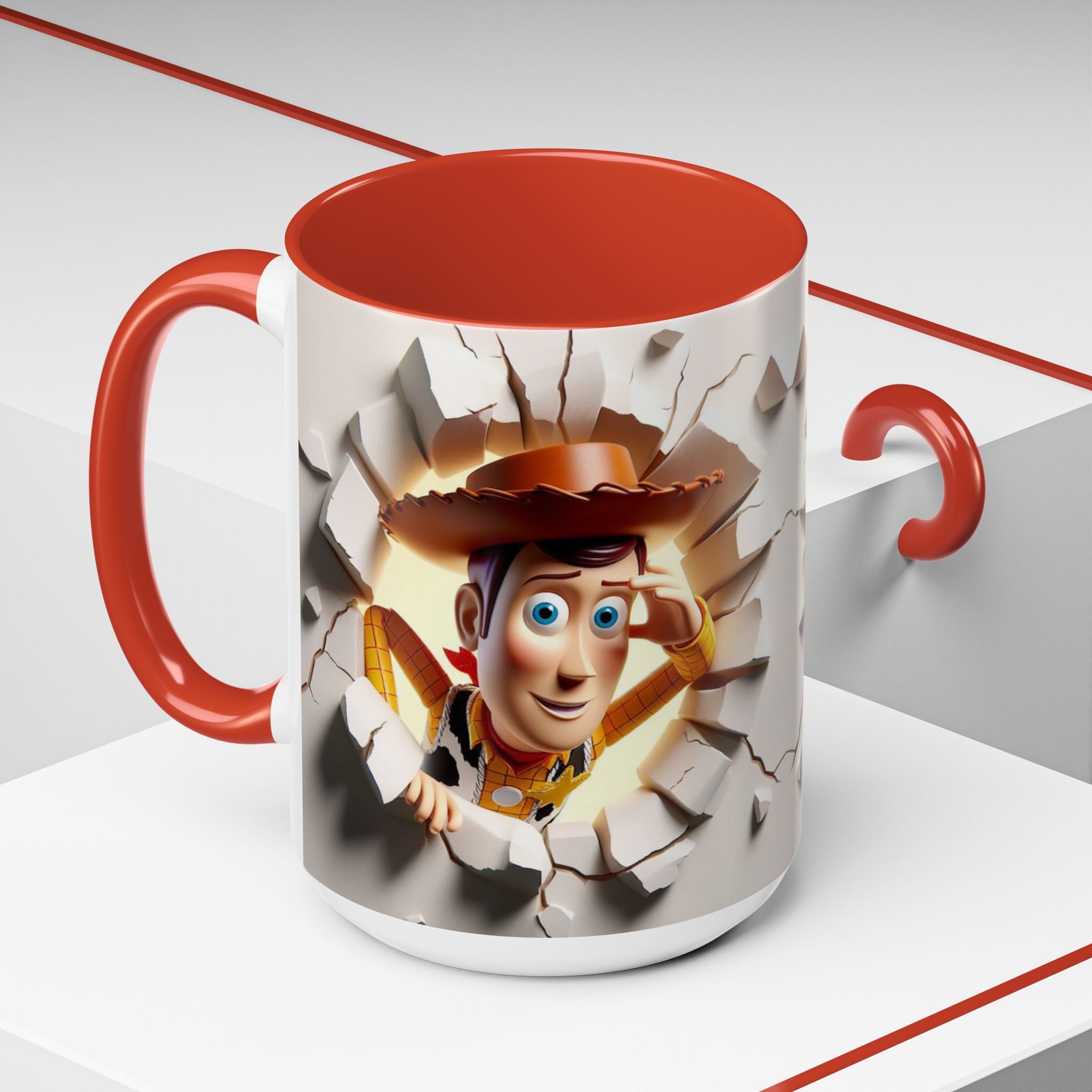 Toy Story Woody  "Break Through" Coffee Mug  (11/15 oz)