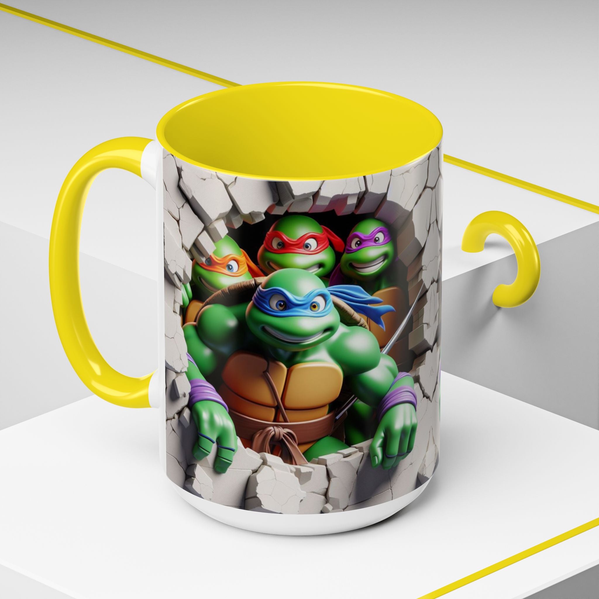 Teenage Mutant Ninja Turtles "Break Through" Coffee Mug – 11/15oz