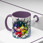 Teletubbies Tunnel Coffee Mug — Cute Retro Kids TV Character Design (11/15oz)