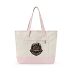 Fitness Logo Canvas Tote Bag — "Van's Total Fitness" Zippered Beach & Gym Tote