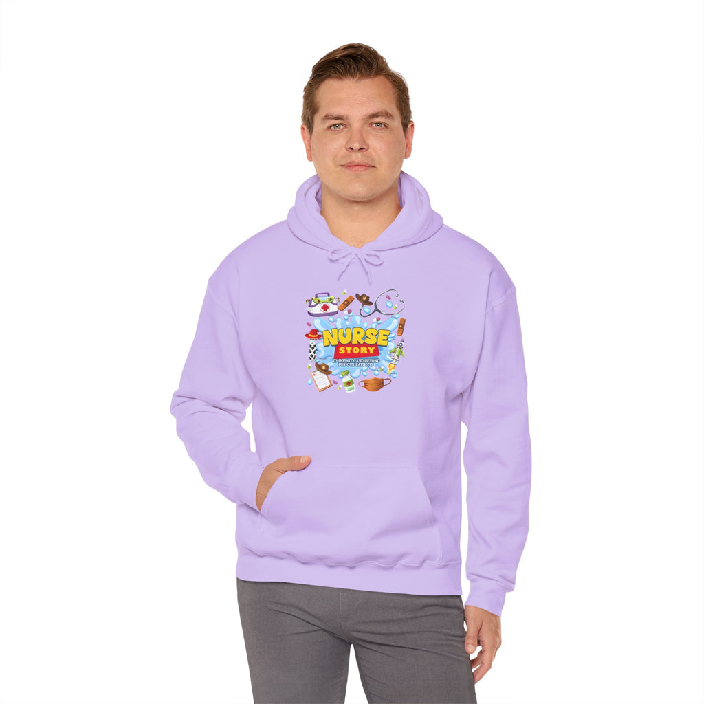 Nurse Story Hoodie – Cute 'Nurse Story' Medical Team Pullover