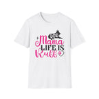 Dog Mama Life Is Ruff T-Shirt — Funny Dog Mom Tee