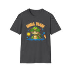 Shell Yeah Turtle T-Shirt — Cute Summer Beach Tee with Sunglasses & Surfboard