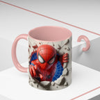 Spider-Man "Break Through" Accent Coffee Mug (11/15oz)