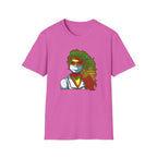 Nurse Queen Masked Portrait T-Shirt — Caring Hero Nurse Gift