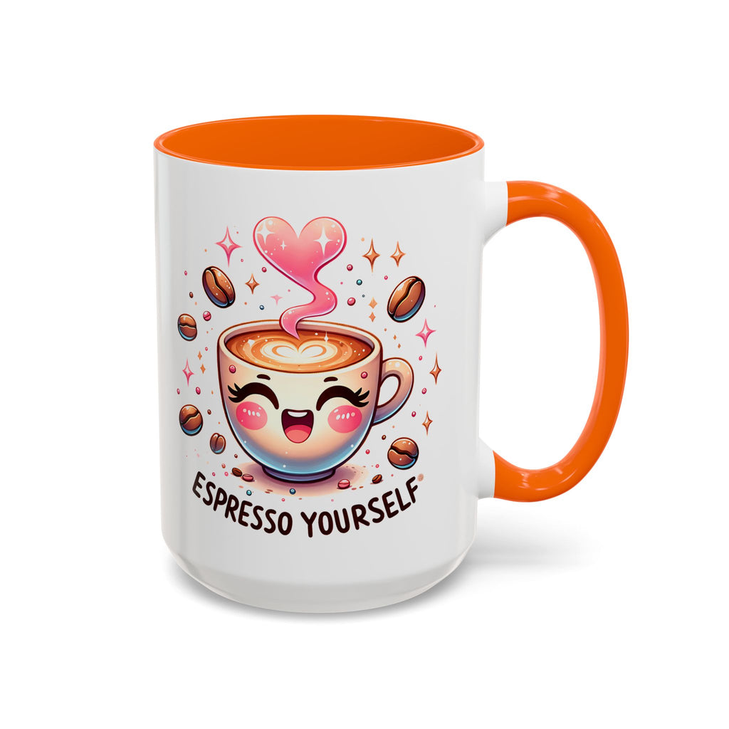 Espresso Yourself Coffee Mug — Cute Kawaii Cup Accent Mug (11/15oz)