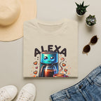 Alexa Coffee Robot T‑Shirt — Cute Brew Me Coffee Tee for Coffee Lovers