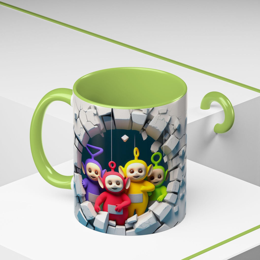 Teletubbies Tunnel Coffee Mug — Cute Retro Kids TV Character Design (11/15oz)