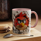 Angry Bird "Break Through" Accent Coffee Mug (11/15oz)