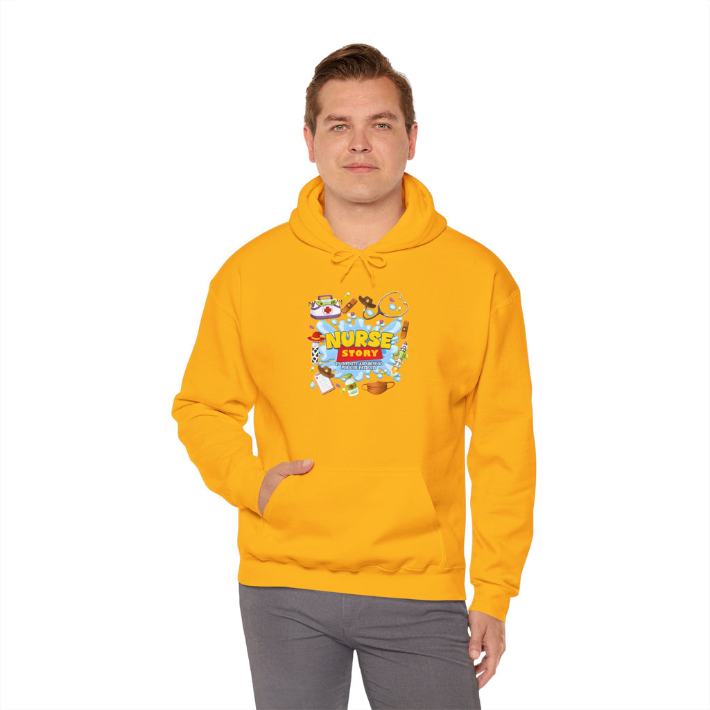 Nurse Story Hoodie – Cute 'Nurse Story' Medical Team Pullover