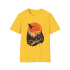Off-Road Jeep Sunset T-Shirt — Adventure Forest Graphic Tee