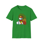 Nurse Queen Masked Portrait T-Shirt — Caring Hero Nurse Gift