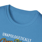 “Unapologetically Dope Black Nurse” Empowerment Tee —  Brown Afro Nurse T-Shirt