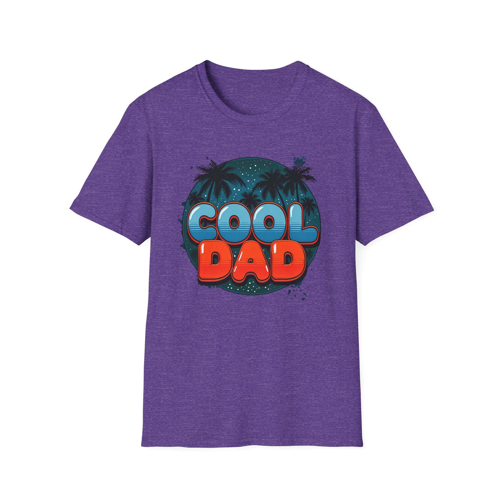 Cool Dad Graphic T-Shirt — Vintage Tropical Palm Beach Father’s Day Tee