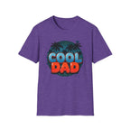 Cool Dad Graphic T-Shirt — Vintage Tropical Palm Beach Father’s Day Tee