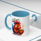 Angry Rooster 'Be Nice I'm Low on Coffee' Ceramic Coffee Mug (11/15oz)