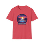 Yellowstone National Park Tee — Geyser Sunset Graphic T-Shirt