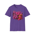 Running on Iced Coffee T-Shirt — Cute Pink Coffee Graphic Tee