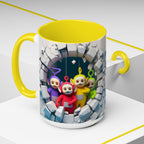 Teletubbies Tunnel Coffee Mug — Cute Retro Kids TV Character Design (11/15oz)