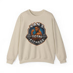 Van's Total Fitness Crewneck Sweatshirt — Gym Logo Pullover for Van's Total Fitness Fans