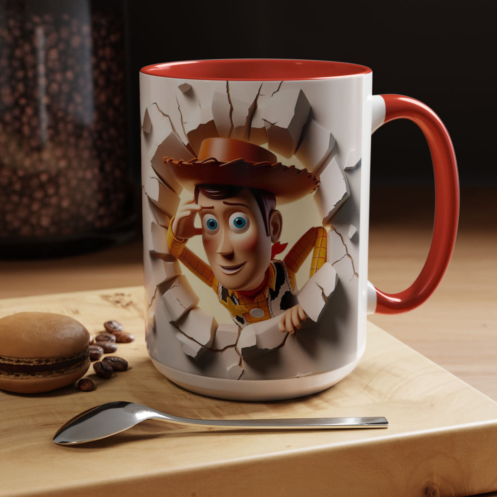 Toy Story Woody  "Break Through" Coffee Mug  (11/15 oz)
