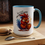 Angry Rooster 'Be Nice I'm Low on Coffee' Ceramic Coffee Mug (11/15oz)