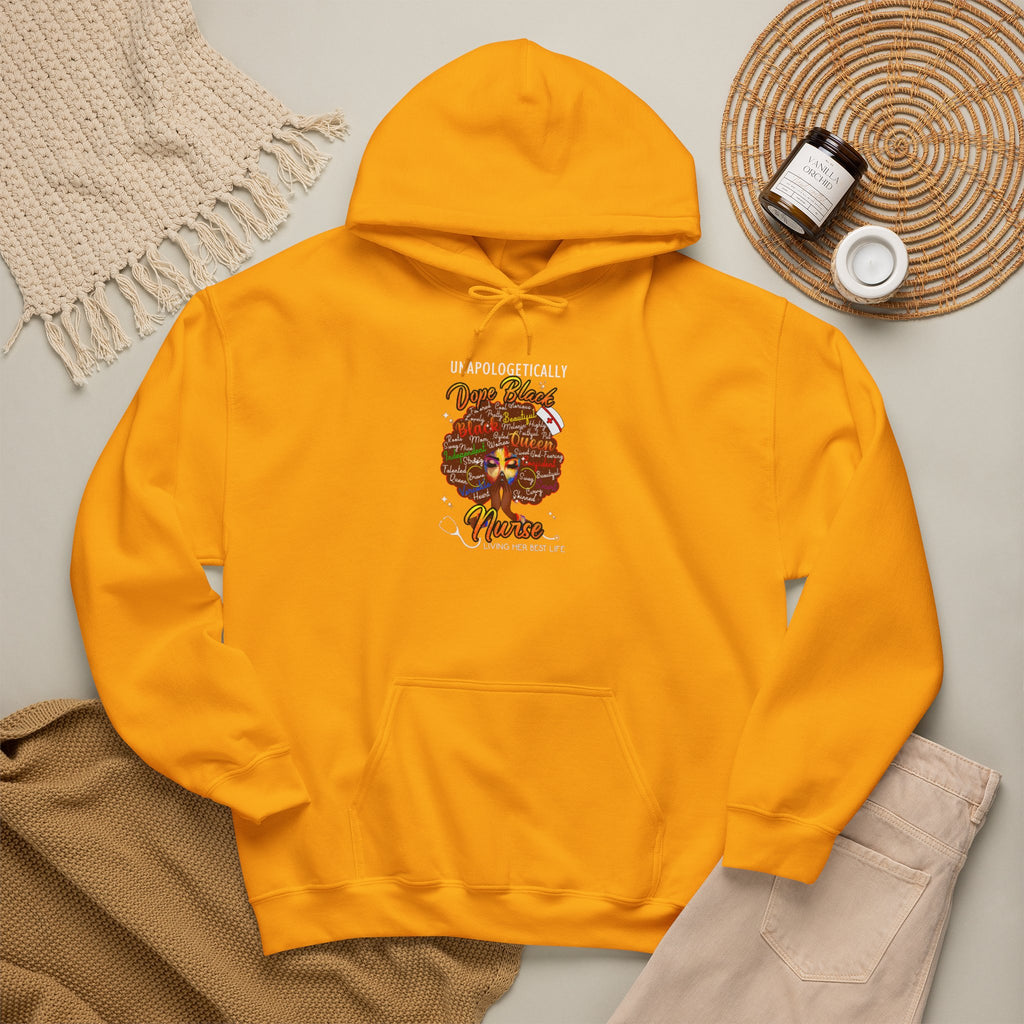 Unapologetically Dope Black Nurse Hoodie