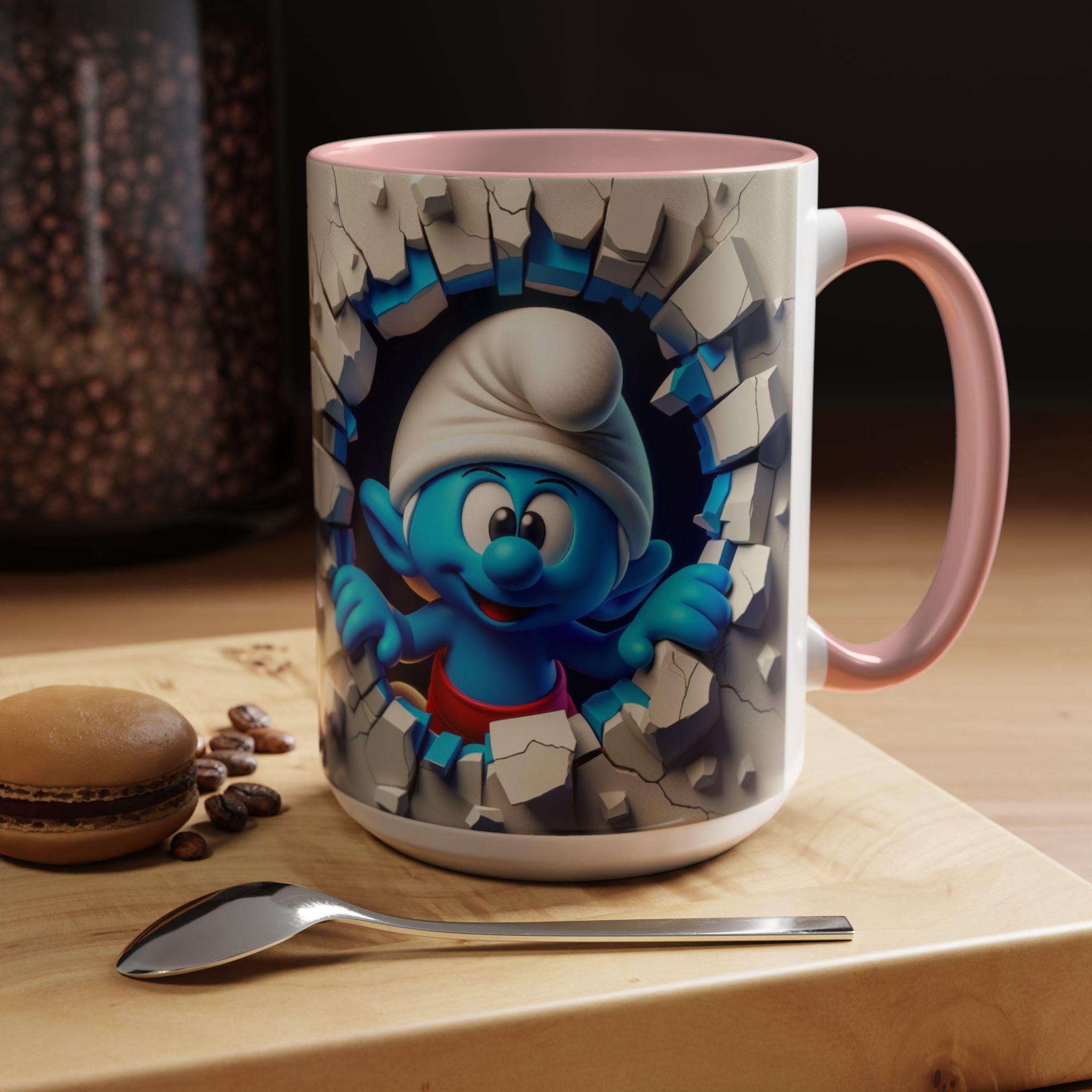 Smurf Breakthrough Coffee Mug — Ceramic 11/15oz