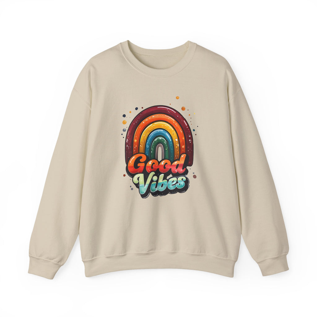 Good Vibes Rainbow Sweatshirt