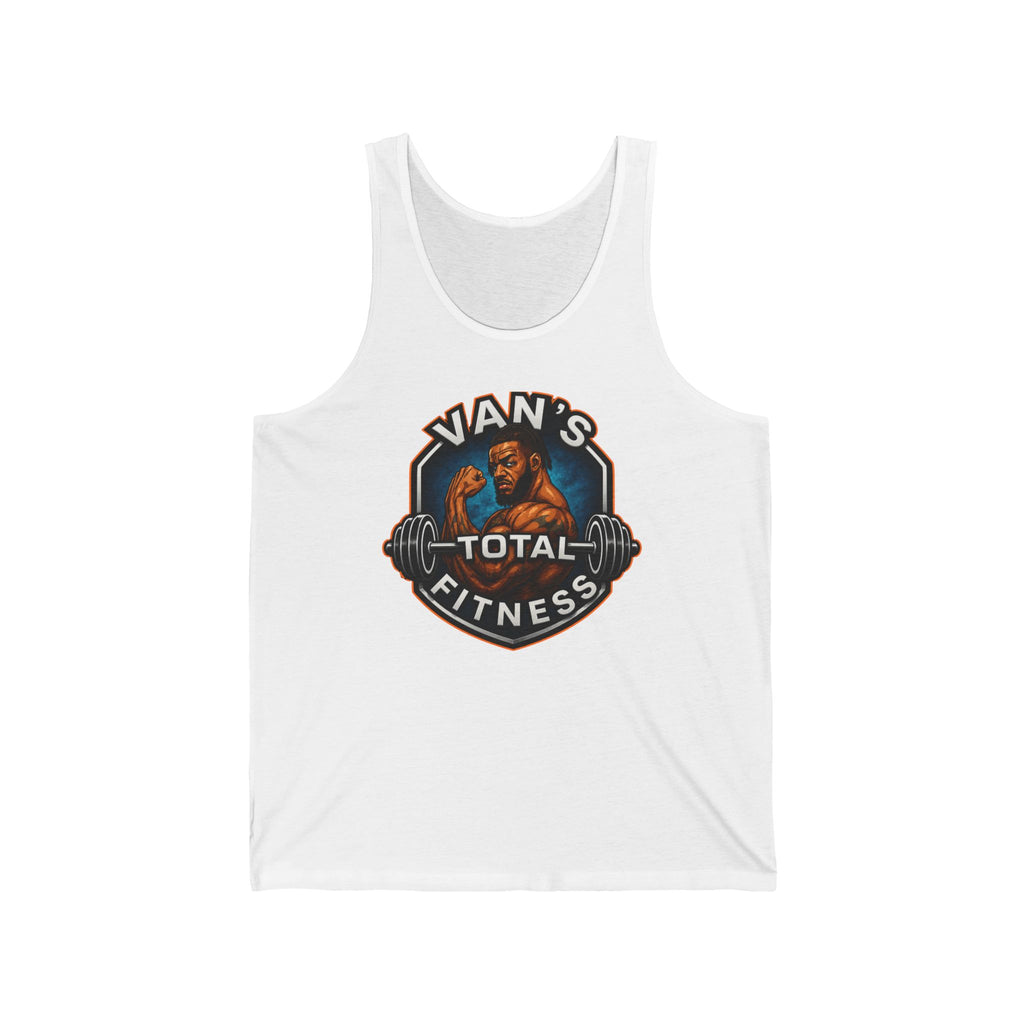 Van's Total Fitness Tank Top — Gym Workout Muscle Tank