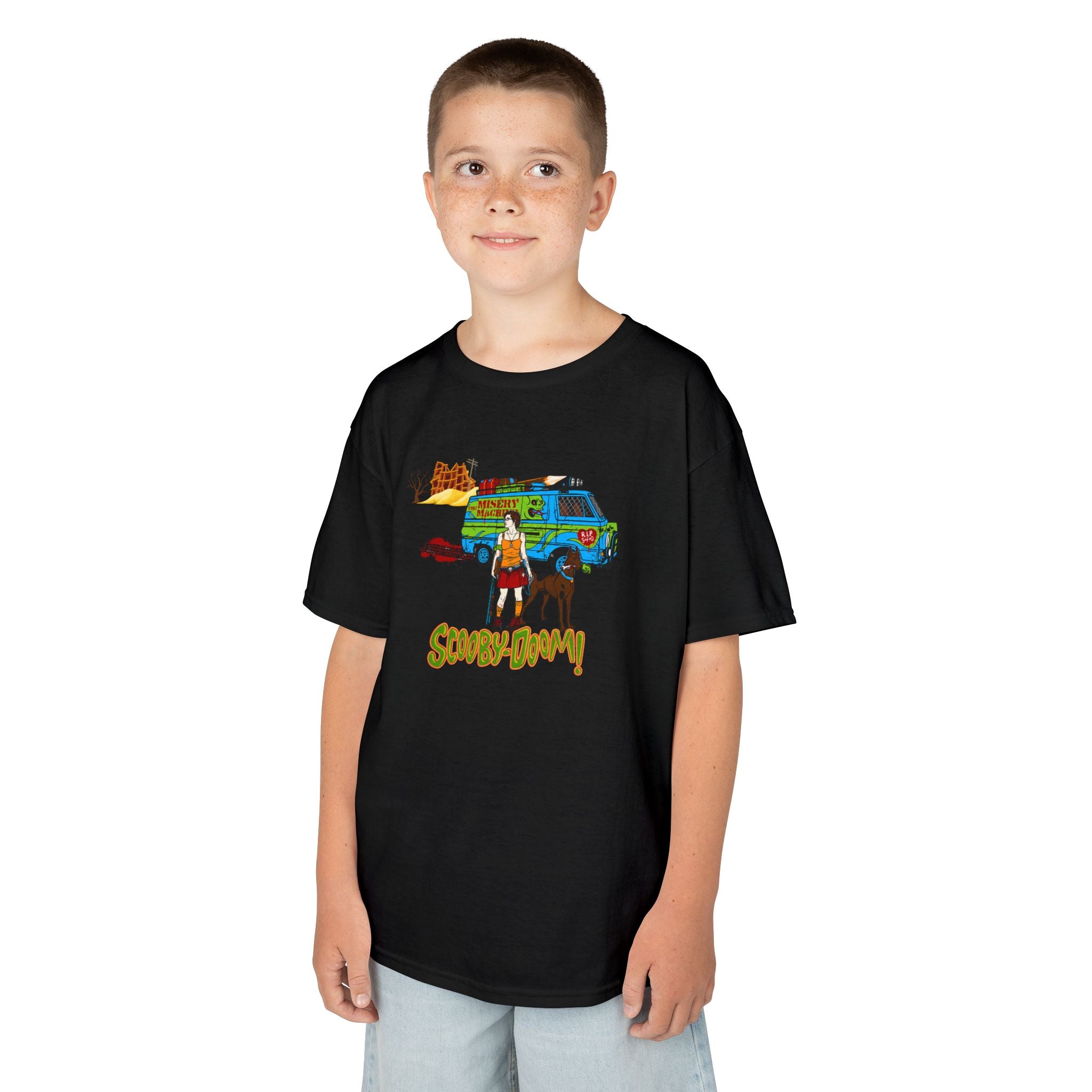 Kids Tee — Scooby-Doo Mystery Machine Graphic T-Shirt