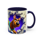Scooby-Doo "Breaking Through" Accent Coffee Mug (11/15 oz)