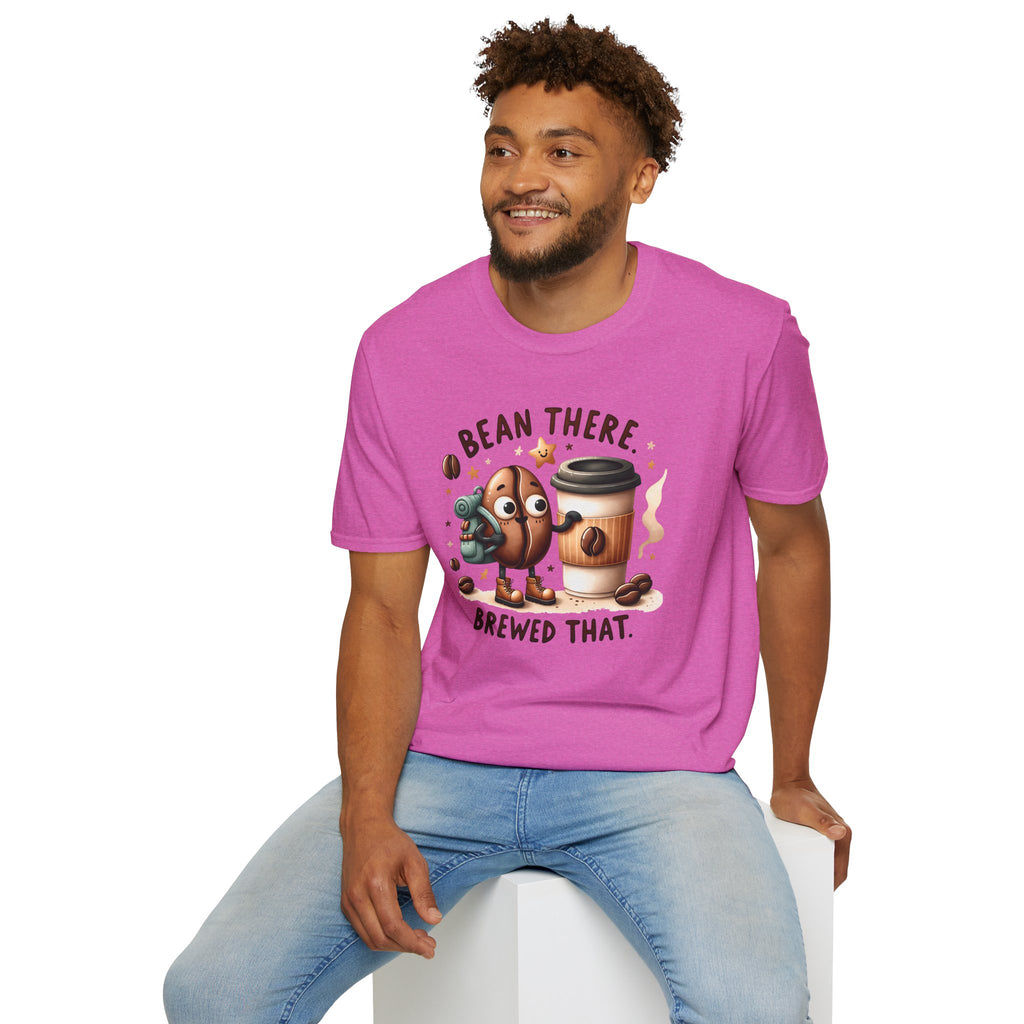 Bean There Brewed That T-Shirt — Cute Coffee Bean Pun Tee