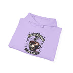 "Death Before Decaf" Coffee Skull Graphic Hoodie