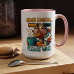 "Brain Loading... Please Wait" Funny Morning Mug for Coffee Lovers