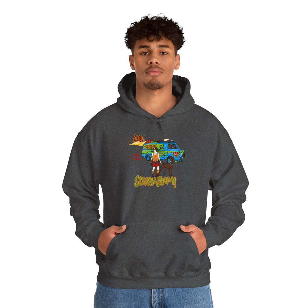 Scooby-Doom Hoodie — Retro Mystery Machine Graphic Hoodie