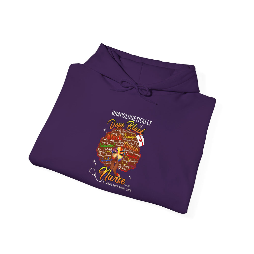 Unapologetically Dope Black Nurse Hoodie