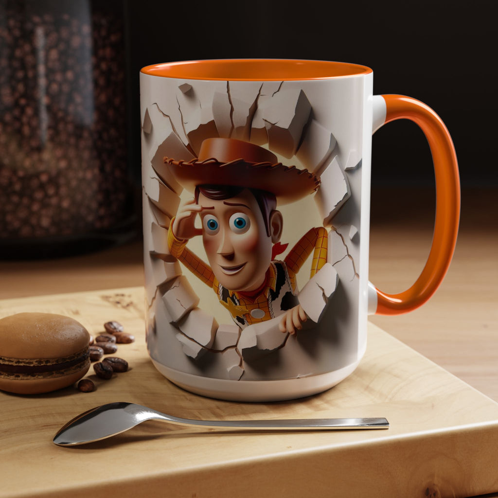 Toy Story Woody  "Break Through" Coffee Mug  (11/15 oz)